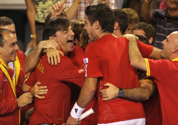Copa Davis, m&aacute;s de cerca de la 'ensaladera'